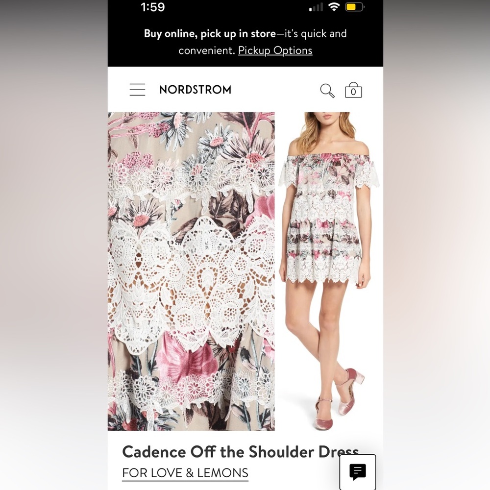 For Love & Lemons Cadence Dress XS